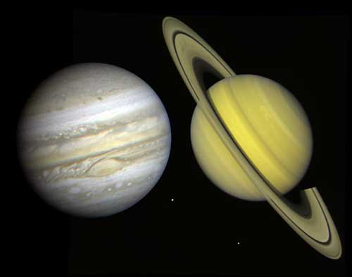 Jupiter/Saturn Photo Credit: NASA